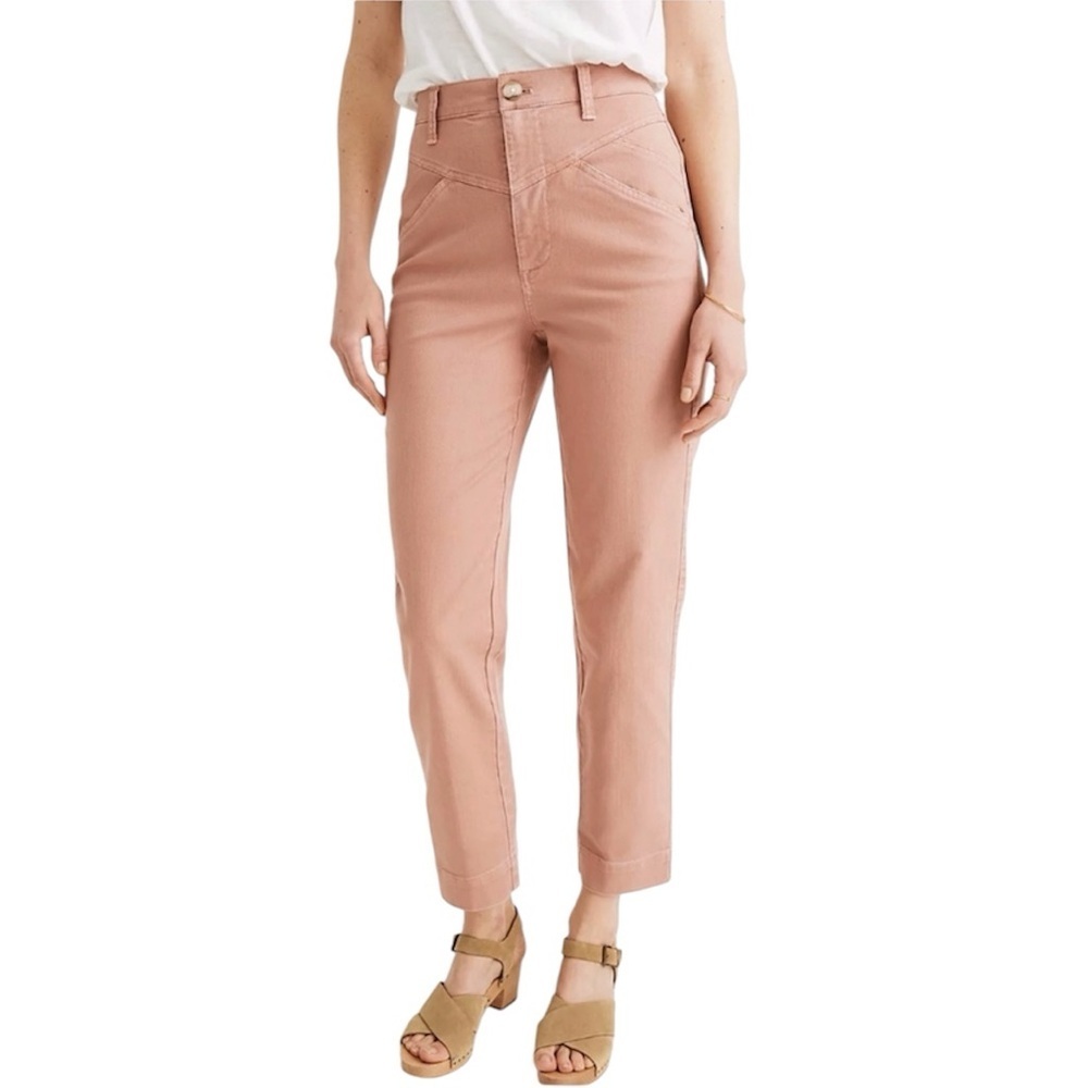 Madewell Tapered Pants Pieced Yoke Edition